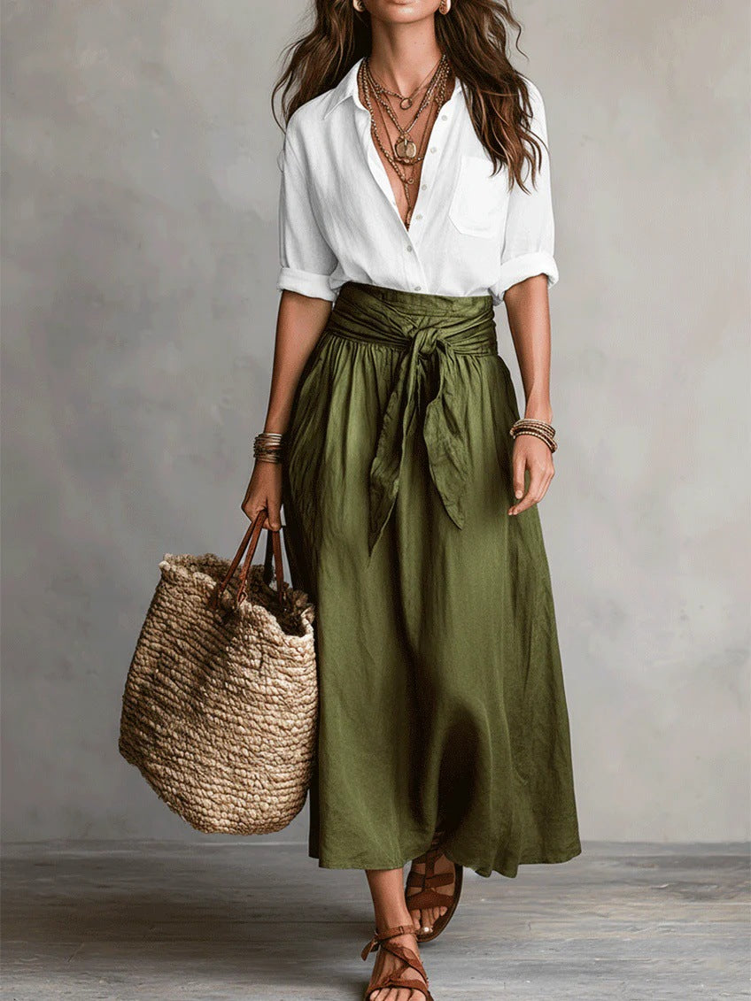 White And Green / XL