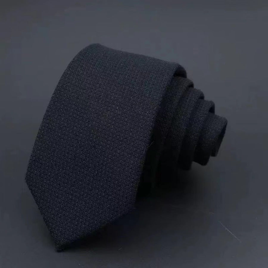 Navy Blue Fine Plaid