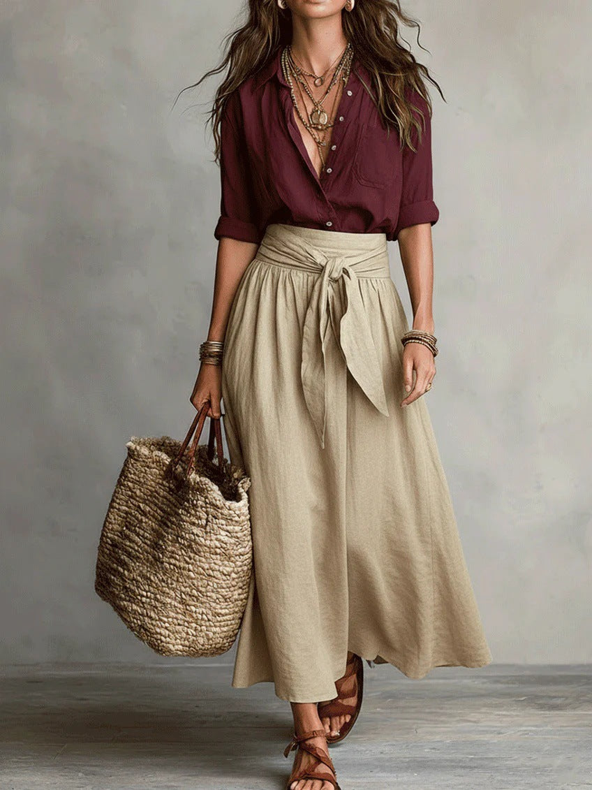 Khaki Red / XL