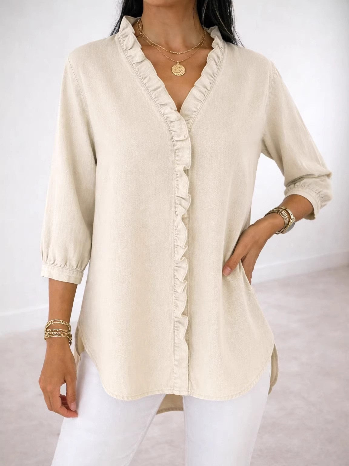 Beige / XL